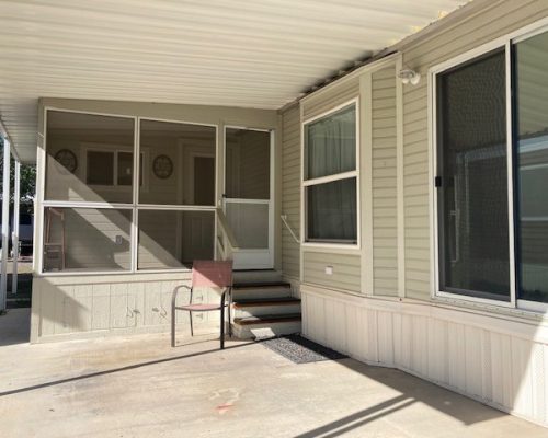 #101 Carport & Screened in Porch