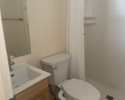 #134 Bathroom with walk in shower & Bitet