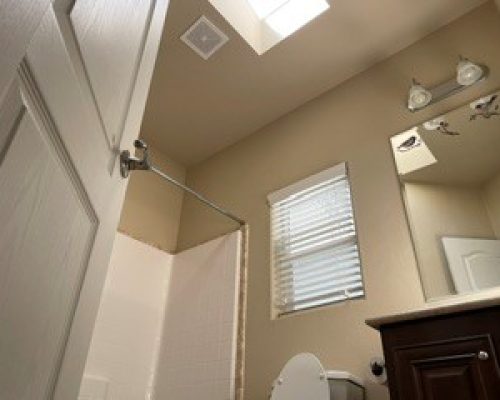 #2188 Guest Bathroom with Shower over Tub