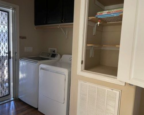 #2188 Laundry room with storage room