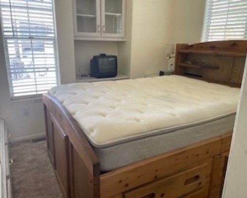 #85 Captains bed with drawers