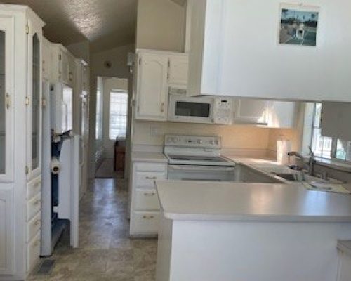 #85 Kitchen with White appliances