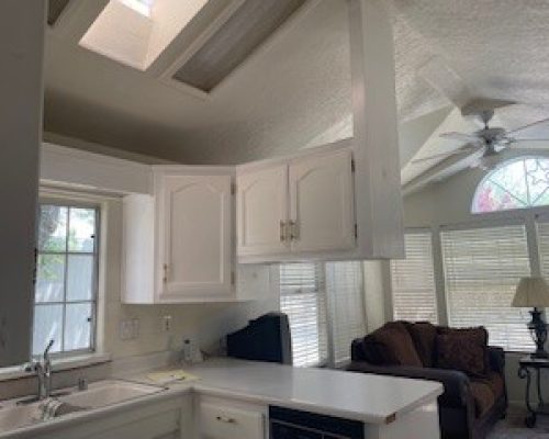 #85 Sky light & plenty of Cabinets for storage